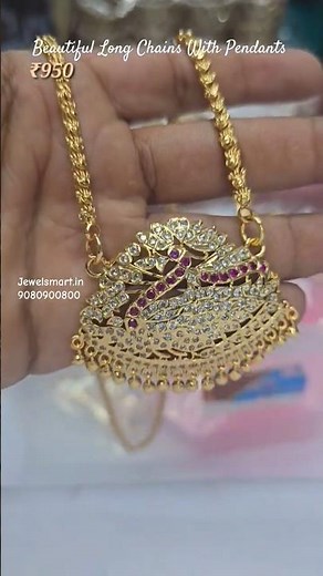 The Allure of Long Chains and Pendants