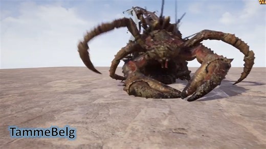 3D动画|国外高质量幻想生物攻击动画参考（节肢动物）---搬运