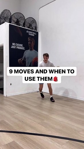 9 moves and WHEN to use them💯 #basketballtraining