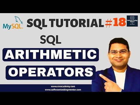 SQL Tutorial #18 - SQL Arithmetic Operators | Arithmetic Operators in SQL