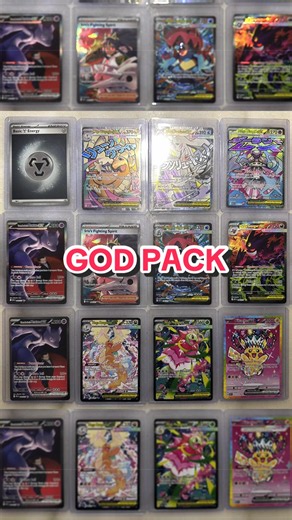 Pokemon God Pack Opening — Full God Pack Reaction and Card Reveal