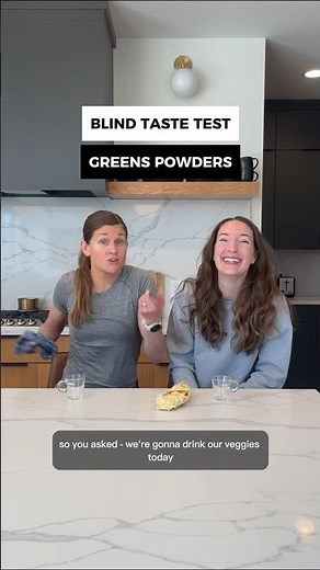 HONEST Greens Powder Review (taste-test!!) #shorts #greens