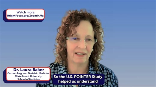 The The U.S. Study to Protect Brain Health Through Lifestyle Intervention to Reduce Risk (U.S. POINTER) proves that healthy behaviors protect your brain, even for high-risk individuals facing everyday challenges. Dr. Laura Baker from Wake Forest University School of Medicine breaks down the largest investigation ever into lifestyle changes and brain health. Watch the full discussion and tag 3 friends who should know this: https://bit.ly/4hUPdUn. | Alzheimer's Disease Research | Facebook