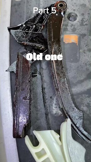 Ford explorer timing chain ⛓️‍💥 and tensioner replacement part #5 #doitwithomer #mechanic