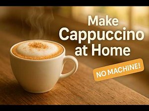 Make a Perfect Cappuccino at Home in 5 Minutes!