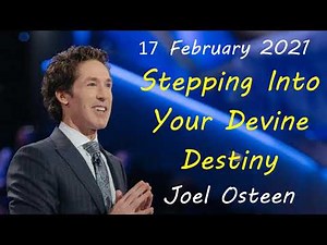 Joel Osteen Ministries Today's Sermon ༺Stepping Into Your Devine Destiny༻ ❣Joel Osteen Podcast 2021❣