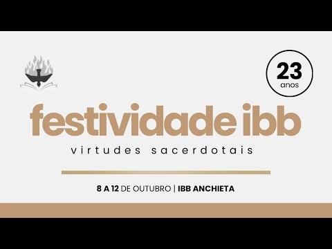 FESTIVIDADE IBB / 23 ANOS - 3° DIA