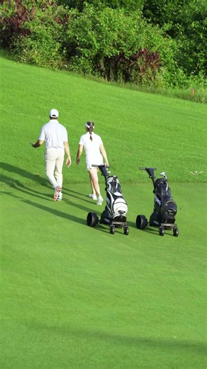 This Golf Caddy Follows You By Itself!