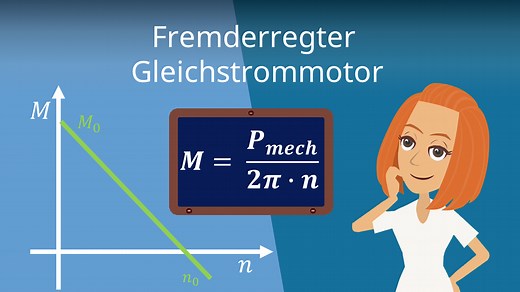 Fremderregter Gleichstrommotor · Ersatzschaltbild