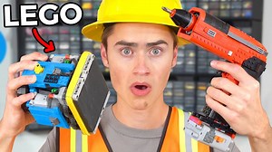 我制作了能用的乐高电动工具 - Brick Science