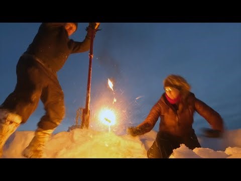 Releasing gas in Alaska