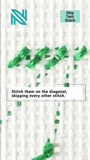Skip Tent Stitch