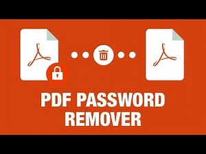 PDF Password Remover - How to Remove/Delete PDF Password
