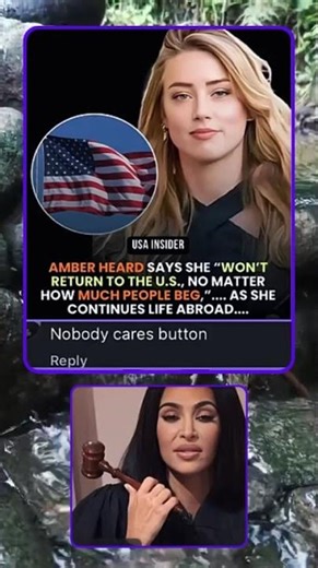 “Who Cares?” 😳 Amber Heard’s Statement Sparks Backlash Again…