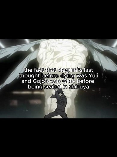 Saddest Gojo and Megumi Parallel in Jujutsu Kaisen 💔 #shorts #fyp #jujutsukaisen