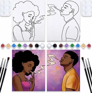 DIY PAINT KITS for Adults! Complete With All Supplies Included - Etsy UK