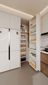 Smart Corner Kitchen Storage Design 🏠✨ | Decoration Courses