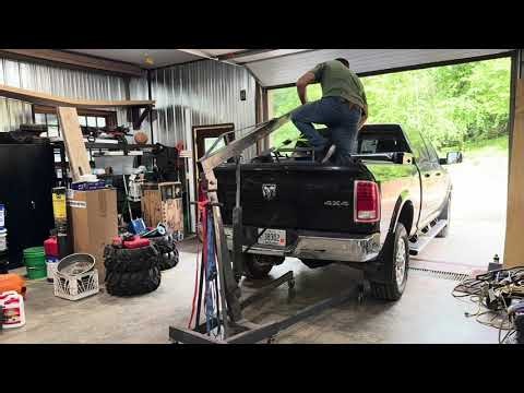 Installing B&w fifth wheel hitch in ram 2500 with puck system from factory