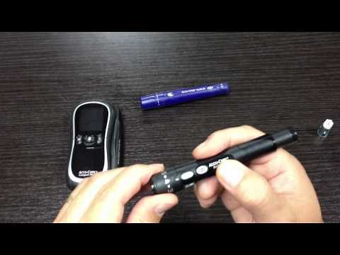 Diabetes Video Blog- Mysugartv.com #34. New Lancet Device By Accu-Chek "Fast Click"