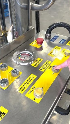 ATEX stainless steel drum tipper for pharmaceutical company