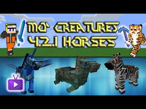 Mod Spotlight: Mo' Creatures 3.7.1 and 4.1.3 - Horse Guide