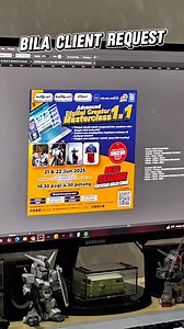 Jom join Advanced Digital Creator Masterclass 1.0 ‼️ 21 & 22 Jun 2025 bertempat di📍 Studio Melaka Hari Ini, MITC Yuran cuma RM299 — makan minum disediakan! Whatsapp team kami sekarang! 018-3299936 | 017-6966741 | 011-61357423 #DigitalCreator #MelakaHariIni #Masterclass #ContentCreator #FotografiMelaka #VideografiMelaka #GrafikDesign #KelasMelaka #MITC #MelakaEvent | Melaka Hari Ini