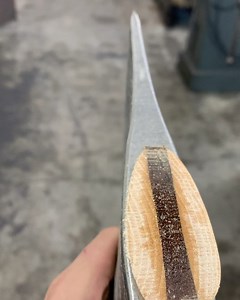 21K views · 163 reactions | Audio on. Here’s when you know you’ve got a tight fit! Wedges and handles are pre oiled before fitting. | Hoffman Blacksmithing | Facebook