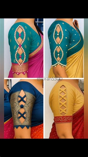 💯👉Viral Blouse Baju Design ll Beautiful Blouse Sleeve Design ll #blouse#shorts#baju #sleevesdesign