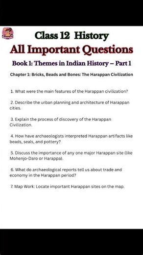 Class 12 History Most Repeated Questions 2025 | Chapter-wise Board Exam Revision