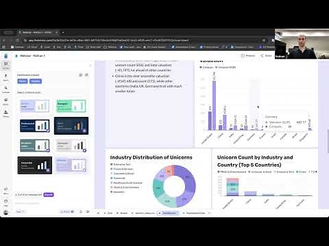 📊 Live Training 2nd Oct 2025: Create dashboards & reports from your spreadsheet/excel data with AI