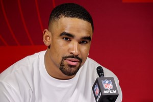 Jalen Hurts Gracefully Responds To Child Reporter's Question After SB Loss
