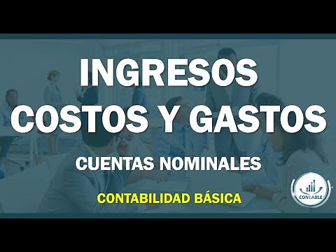 CURSO CONTABILIDAD BÁSICA - Modulo 5 Cuentas Nominales (Ingresos Costos y Gastos)