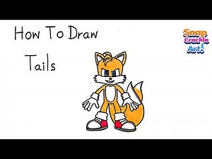 How To Draw Tails Step By Step | Drawing Lesson Made Fun And Easy || Sonic's Sidekick & Best Friend