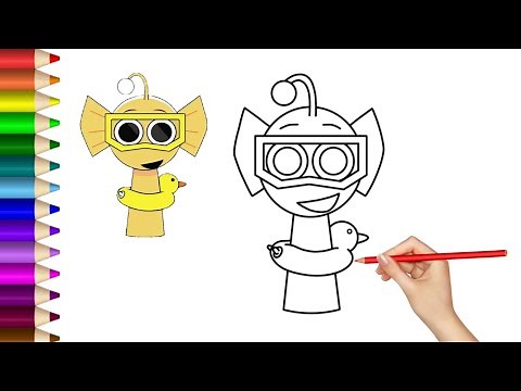 How to Draw Bailey Sprunki | Incredibox Sprunki Fan Art