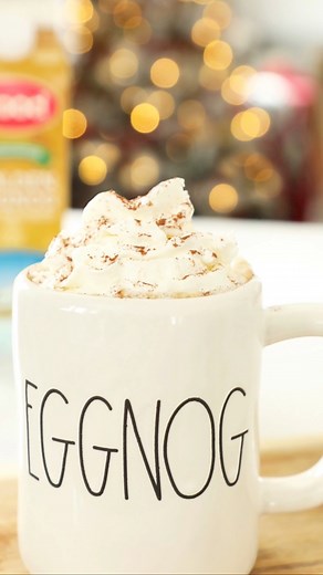 Let’s make an eggnog latte at home. It’s a really easy coffee recipe to make during the holidays. Are you team eggnog or 🤢? #holidaydrinks #StarbucksAtHome #christmasrecipes #christmas #coffeerecipe #latte #starbucks #starbucksdrinks #nespresso | Weekend Craft