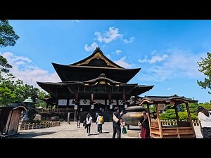 ［4K JAPAN WALK］長野 善光寺 街歩き Nagano Zenkoji