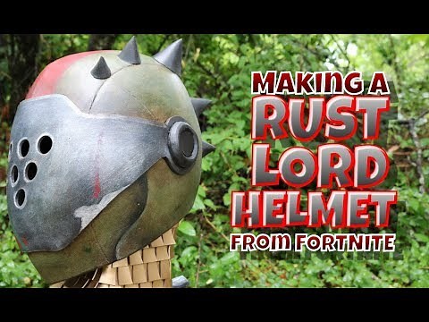 Rust Lord Helmet from Fortnite