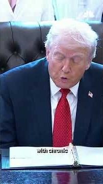 President Trump signs marijuana reclassification executive order