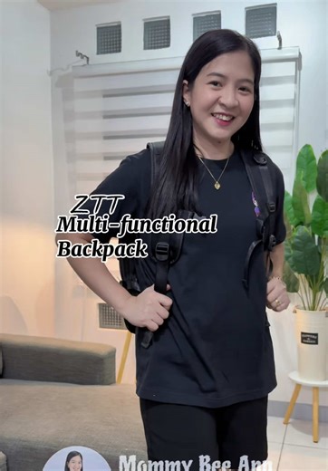 Ang ganda tlg nitong Multi-functional Backpack ng ZTT. Get yours now. Click the yellow basket. #backpack #multifunctionalbackpack #bagforwomen