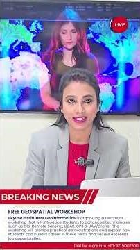 Free Geospatial Workshop 📡🔭 #geospatialtech #gis #lidar #workshop #technology #students #education