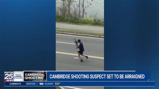 Gunman in brazen shooting on Memorial Drive in Cambridge expected to face a judge