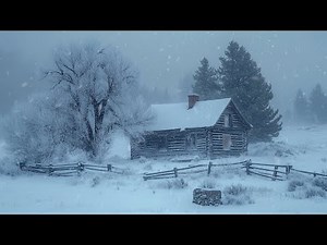Relax with the Powerful Sounds of a Snowstorm |Howling Winds Help you Sleep Better & Reduce Stress