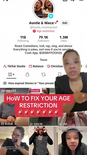 How to fix an age restricted account. Thank me later #agerestricted #restrictedaccount #nogatekeeping #fyp