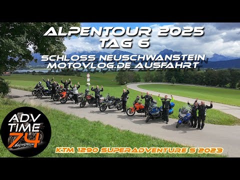 NEUSCHWANSTEIN - TOUR DURCHS ALLGÄU BEIM MOTOVLOG.DE TREFFEN | KTM 1290 SAS 2023