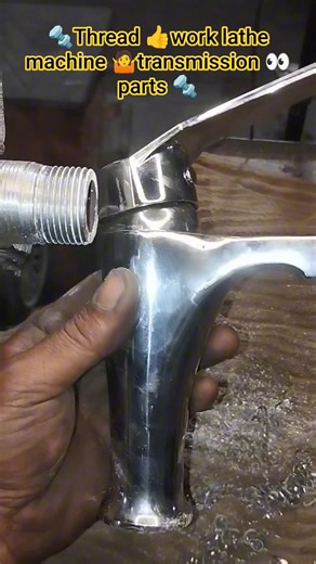😊#Soft #thread 🔩#work #lathemachine 🦾#metalwork #machine #automobile #creative 🤷 #milledparts 🔥