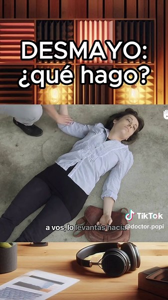 Cómo actuar ante un desmayo: Posición lateral de seguridad