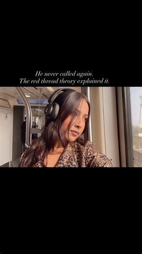 Kirti ♐ on Instagram: "The red thread theory says that every person who enters your life is connected to you by an invisible thread. Not to stay forever. But to serve a purpose. Some people come to love you. Some come to challenge you. Some come to hold a mirror you weren’t ready to look into yet. And when that purpose is fulfilled — when the lesson is learned, when the version of you that needed them no longer exists— the thread is cut. Not in anger. Not in punishment. But in quiet completion..