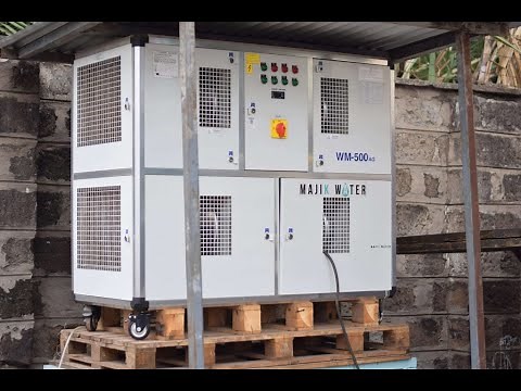 Majik Water: Harvesting drinking water from air.