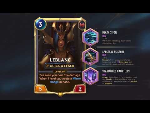 LeBlanc spectral scissors build showcase