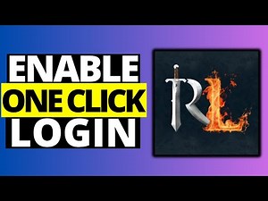 How To Enable RuneLite One Click Login 2025